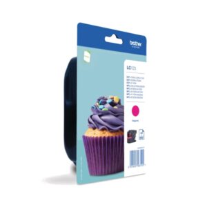 Tinteiro Brother LC123M Magenta