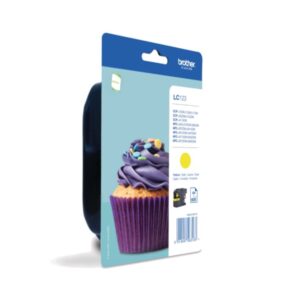 Tinteiro Brother LC123Y Yellow