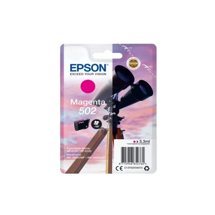 Tinteiro Epson T502 Magenta