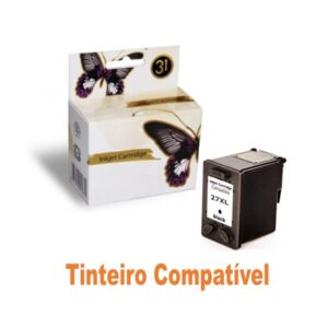 Tinteiro HP27 Black Compatível