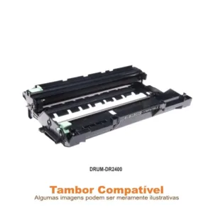Drum compatível Brother DR2400 Black