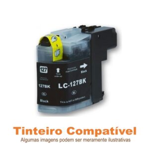 Brother LC127XLBK Compatível