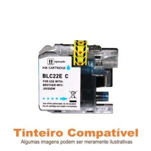 Cartucho de tinta Brother LC22ECBP XL Ciano genérico