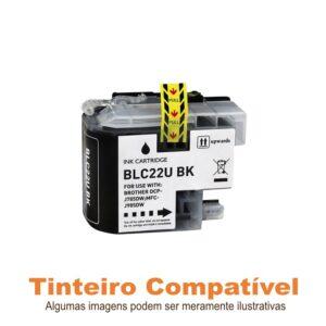 Cartucho Brother LC-22UBKBP XL Preto compatível