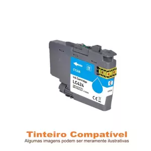 Brother LC-424C Ciano compatível