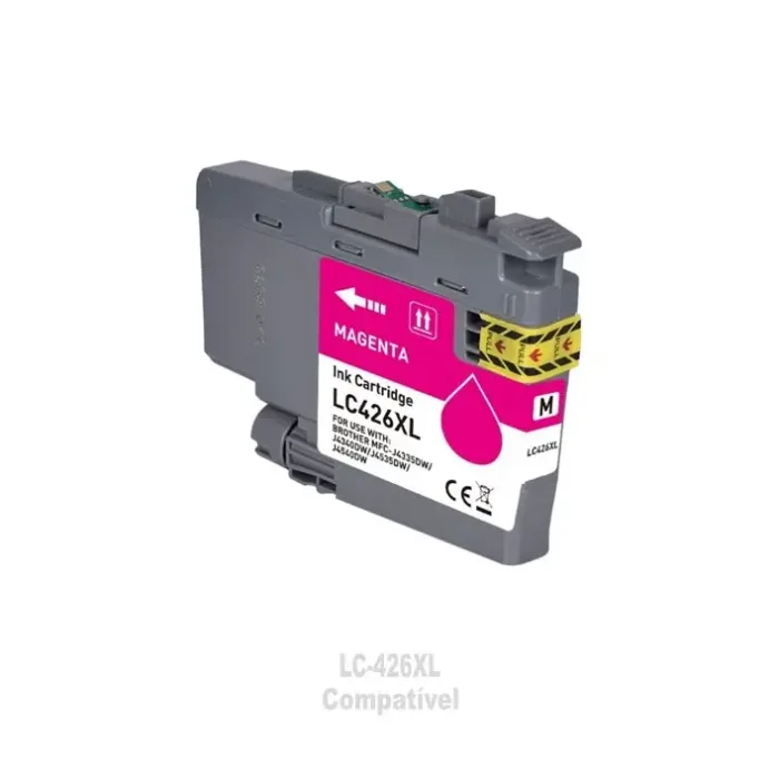 Tinteiro Brother LC426XLM Magenta Compatível