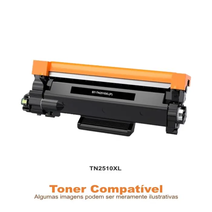 Brother TN-2510XL Toner Black Compatível
