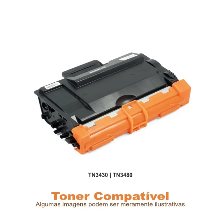 Brother TN-3430/TN-3480 Toner Black Compatível