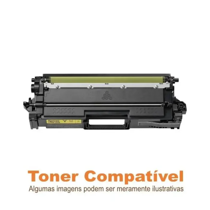 Toner genérico Amarelo compatível com Brother TN821XXLY ou TN821XLY