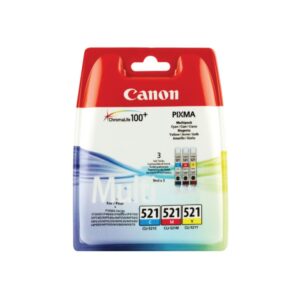 Pack Canon CLI521CMY 3 Colors Original