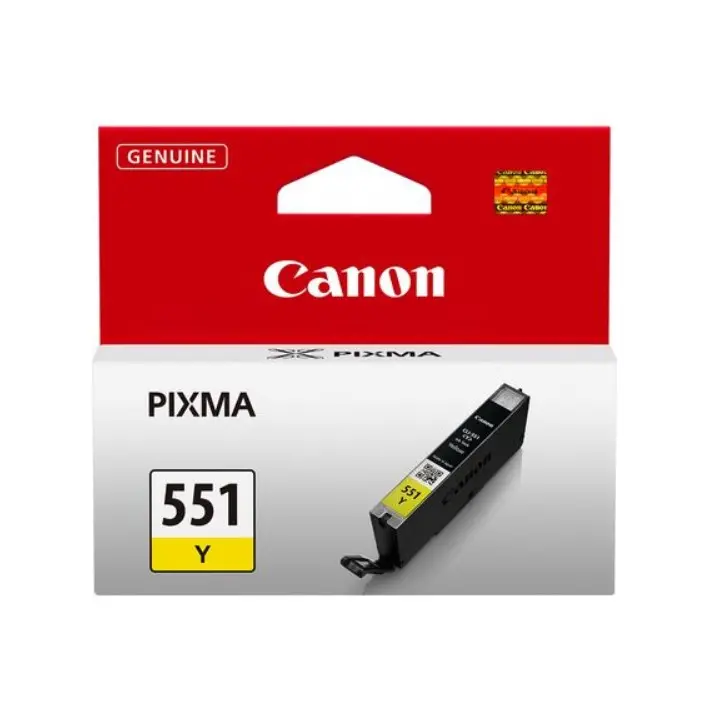 Tinteiro Canon CLI551Y Yellow