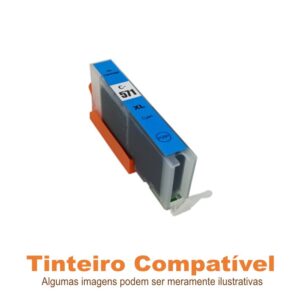 Tinteiro Canon CLI571XLC Cyan Compatível