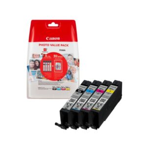 Pack Canon CLI581XL BKCMY + Oferta