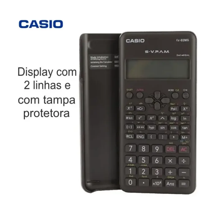 Calculadora Científica Casio FX-82MS - 2nd Edition