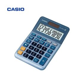 Calculadora Secretária Casio MS-100EM 10 Dígitos Azul