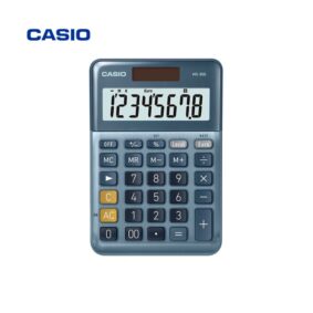 Calculadora Casio MS-80E Secretária 8 Dígitos Azul