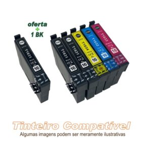 Multipack Epson 16XL Compatível 5+1BK oferta