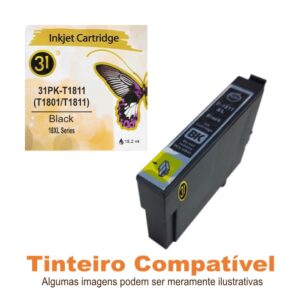 31PK-T1811 Epson 18XLBK L31 Genérico