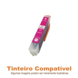 Tinteiro Compatível Epson T2433XL Magenta