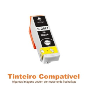 Tinteiro Compatível Epson 2621xl Black