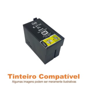 Tinteiro Compatível Epson 27XL T2711XL Black