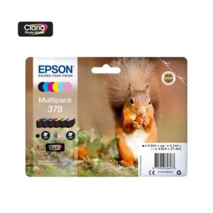 Pack 6 Colors Epson 378 (T3788) Original