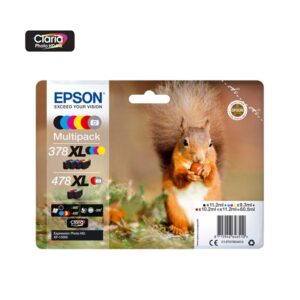 Pack 6 Colors Epson 478XL (T379D) Original