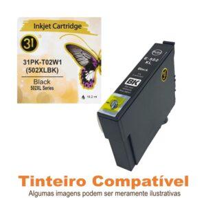 Epson 502XL Black (T02W1) Compatível L31