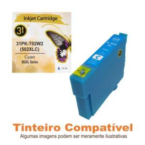 Epson 502XL Cyan (T02W2) Compatível L31