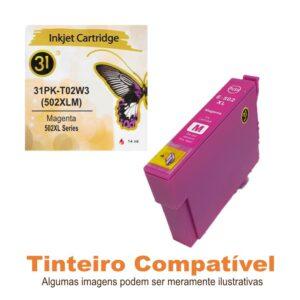 Epson 502XL Magenta (T02W3) Compatível L31