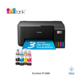 Epson EcoTank ET-2860 – Impressora Multifunções A4 Wi-Fi