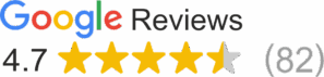 Google Reviews 4.7 - 82 críticas