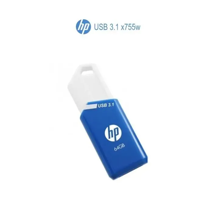 Pen Drive HP 64GB USB 3.1 x755w HPFD755W-64