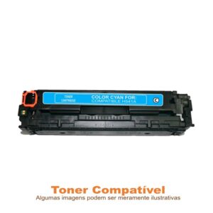 Toner Compatível HP 125A 128A 131A Cyan