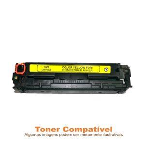 Toner Compatível HP 125A 128A 131A Yellow