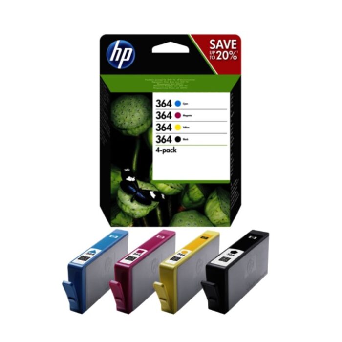 Pack HP364 4 colors