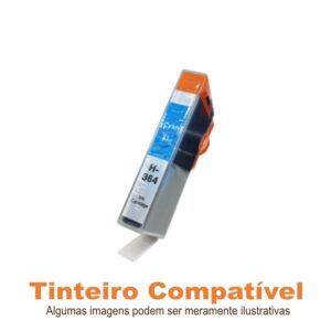 Tinteiro HP364XL Cyan Genérico +económico (CB323EE)