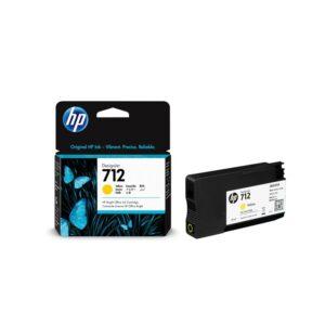 Tinteiro HP712 Amarelo original 29ml