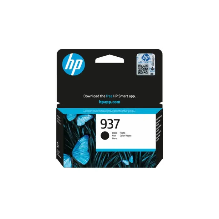 Tinteiro HP937 Original Preto (4S6W5NE)