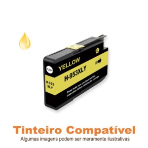 HP953XL Yellow (F6U18A) Compatível