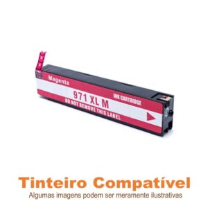 Tinteiro compatível HP971XL Magenta CN627AE