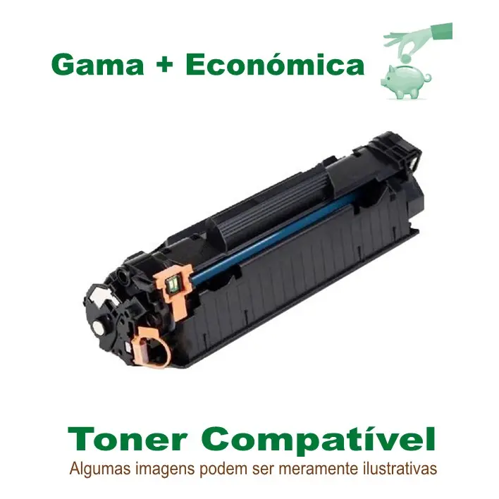 Toner Eco HP85A Black