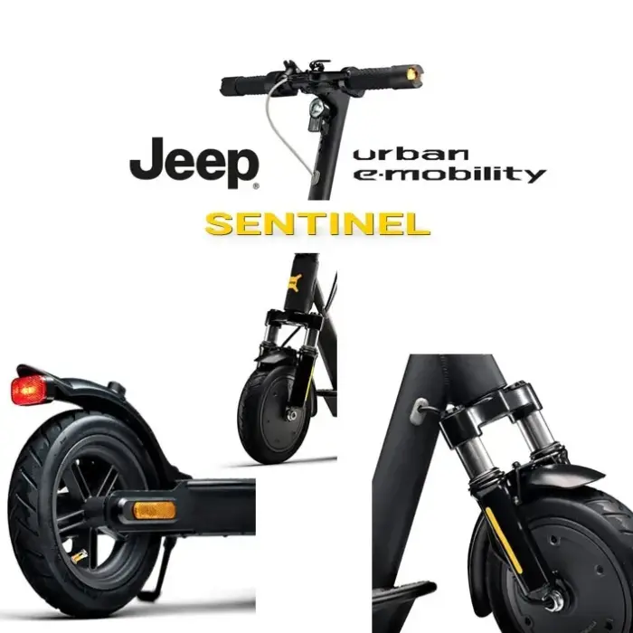 E-Scooter Jeep Sentinel With Turn Signals