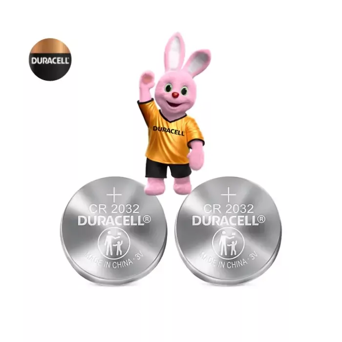 Duracell DL/CR2032 3V Lithium Coin Cell (Pack 2)