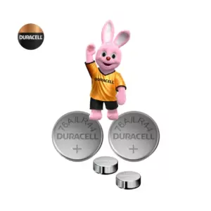 Duracell LR44 A76 V13GA 1,5V Lithium Coin Cell (Pack 2)