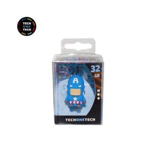 Pen Drive USB TechOneTech 32GB Captain A