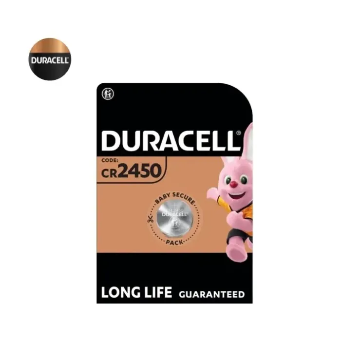 Duracell DL/CR2450 3V Lithium Coin Cell (Pack 1)