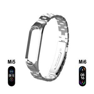 Pulseira Aço Elos Xiaomi Mi Band 5/6 MESV