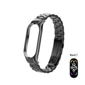 Pulseira Aço Elos Xiaomi Mi Band 7 MEPT