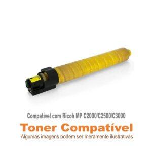 Toner Ricoh MP C2500/3000 Yellow Compatível